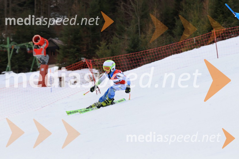 12. Mini pokal Vitranc, tekmovanje za otroke v smučanju