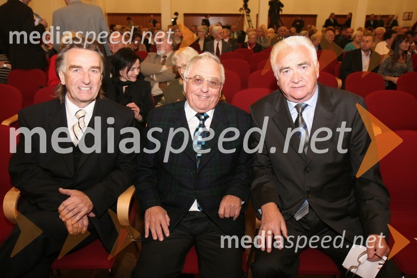 Valter Pristovnik, predsednik športnega društva Invalid Maribor in ŽNTK Finea Maribor ter prejemnik bronastega grba mesta Maribor, prim. prof. dr. Elko Borko, zdravnik ter prejemnik srebrnega grba mesta Maribor in Karl Midlil, predsednik Komisije mestnega sveta Mestne občine Maribor za priznanje in nagradePodelitev priznanj Mestne občine Maribor za leto 2009 in razglasitev častnega občana