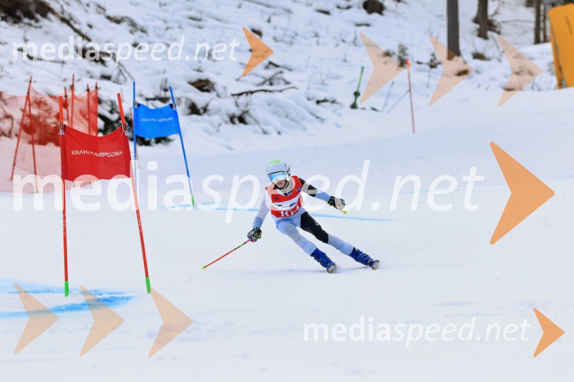 12. Mini pokal Vitranc, tekmovanje za otroke v smučanju