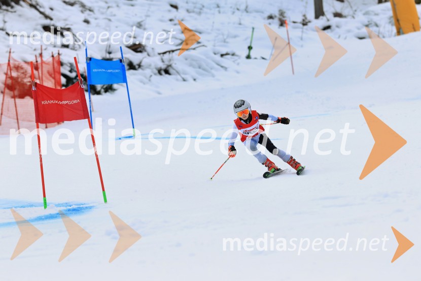 12. Mini pokal Vitranc, tekmovanje za otroke v smučanju