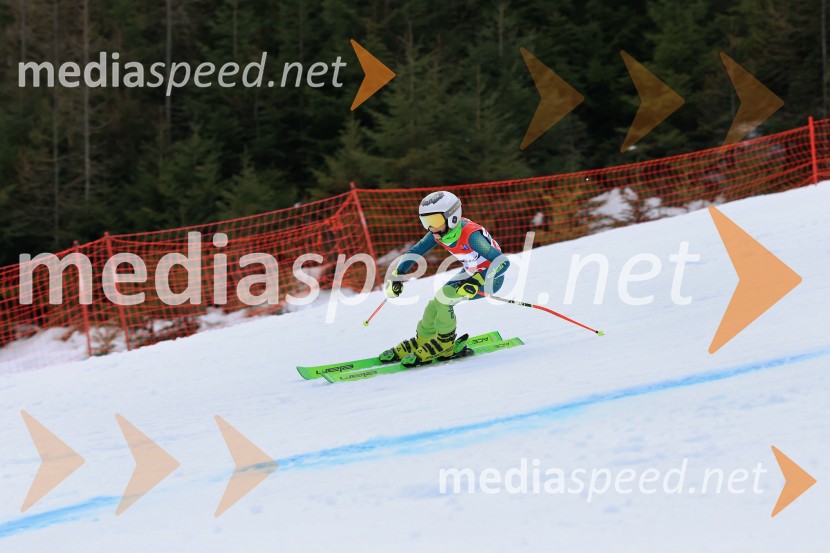 12. Mini pokal Vitranc, tekmovanje za otroke v smučanju