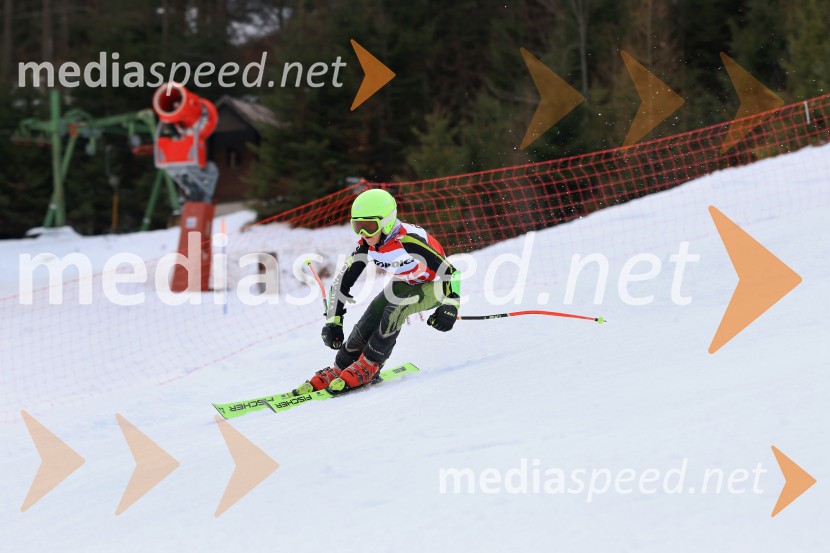12. Mini pokal Vitranc, tekmovanje za otroke v smučanju