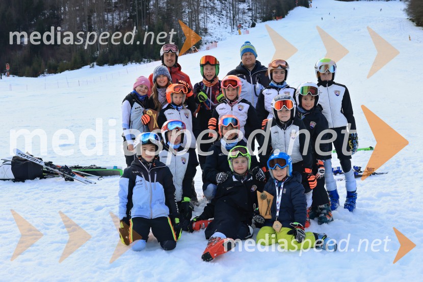 12. Mini pokal Vitranc, tekmovanje za otroke v smučanju