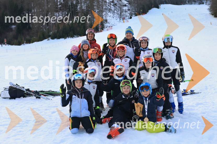 12. Mini pokal Vitranc, tekmovanje za otroke v smučanju