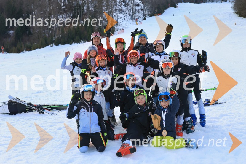 12. Mini pokal Vitranc, tekmovanje za otroke v smučanju