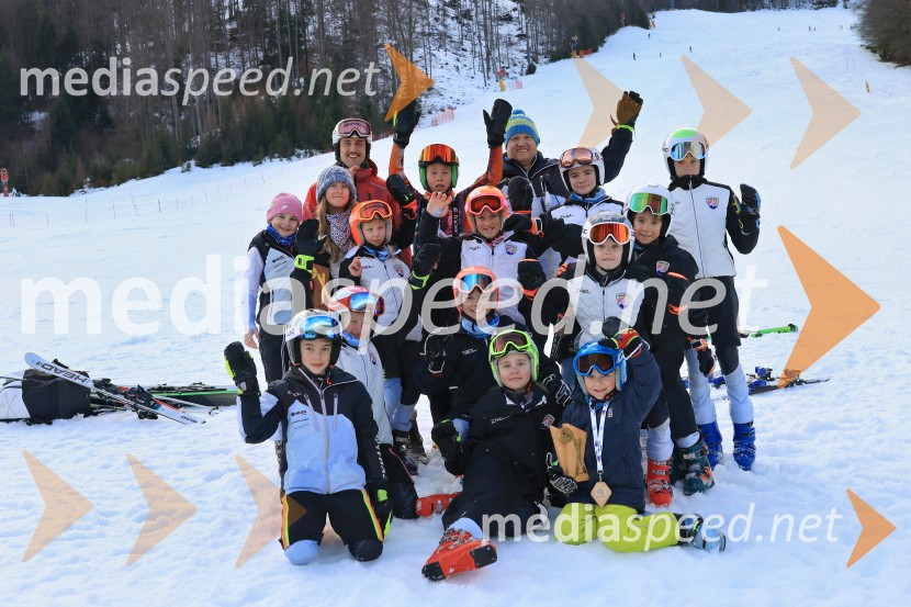 12. Mini pokal Vitranc, tekmovanje za otroke v smučanju