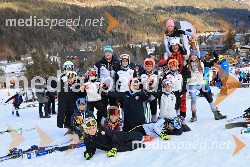 12. Mini pokal Vitranc, tekmovanje za otroke v smučanju