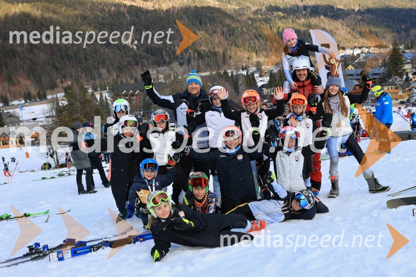 12. Mini pokal Vitranc, tekmovanje za otroke v smučanju