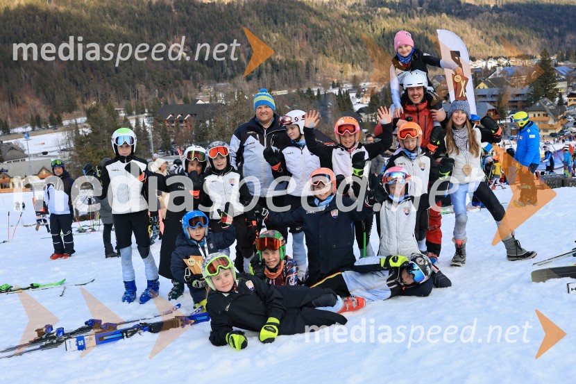 12. Mini pokal Vitranc, tekmovanje za otroke v smučanju