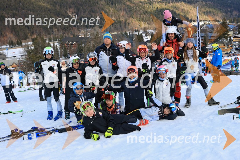 12. Mini pokal Vitranc, tekmovanje za otroke v smučanju