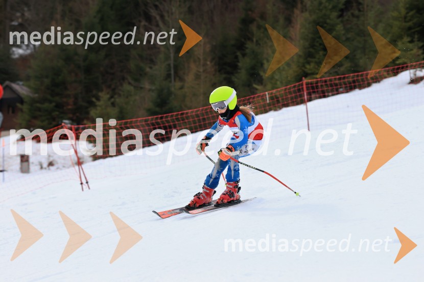 12. Mini pokal Vitranc, tekmovanje za otroke v smučanju