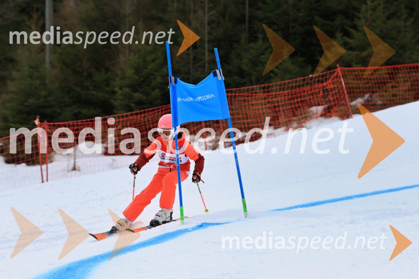12. Mini pokal Vitranc, tekmovanje za otroke v smučanju