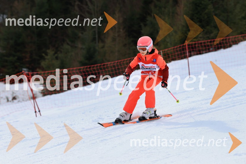 12. Mini pokal Vitranc, tekmovanje za otroke v smučanju
