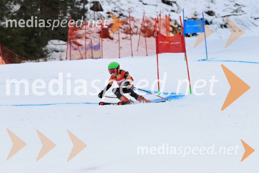 12. Mini pokal Vitranc, tekmovanje za otroke v smučanju