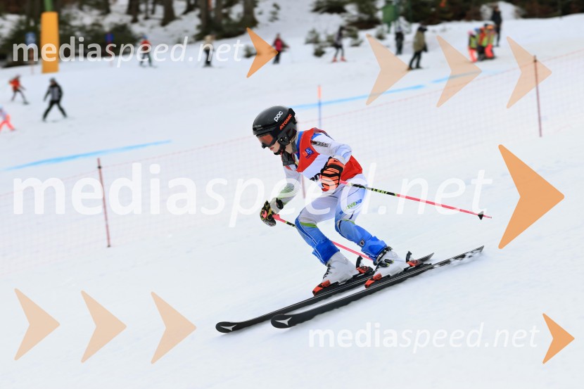 12. Mini pokal Vitranc, tekmovanje za otroke v smučanju