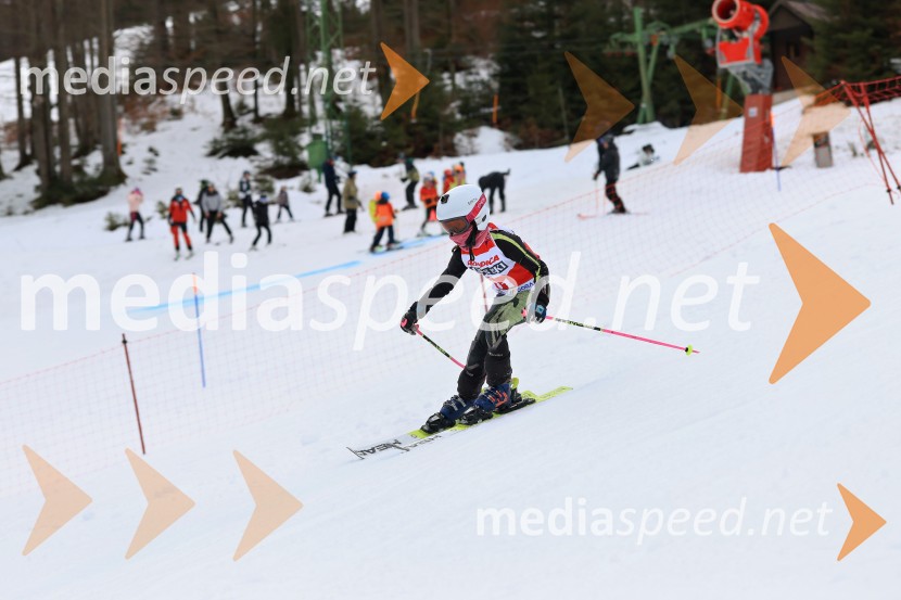 12. Mini pokal Vitranc, tekmovanje za otroke v smučanju