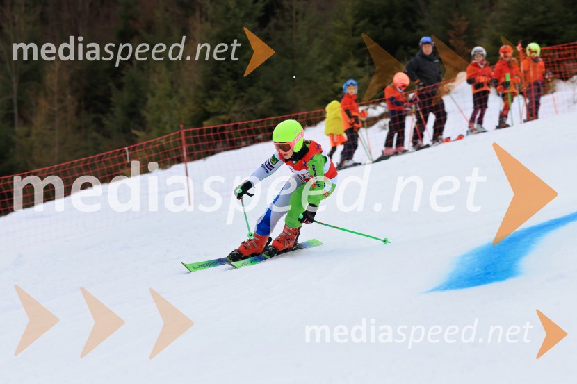 12. Mini pokal Vitranc, tekmovanje za otroke v smučanju