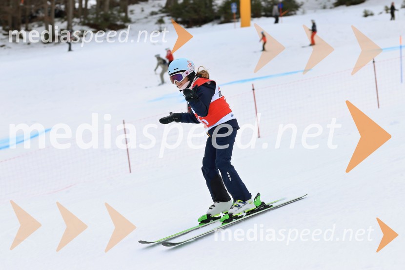12. Mini pokal Vitranc, tekmovanje za otroke v smučanju