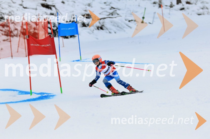 12. Mini pokal Vitranc, tekmovanje za otroke v smučanju