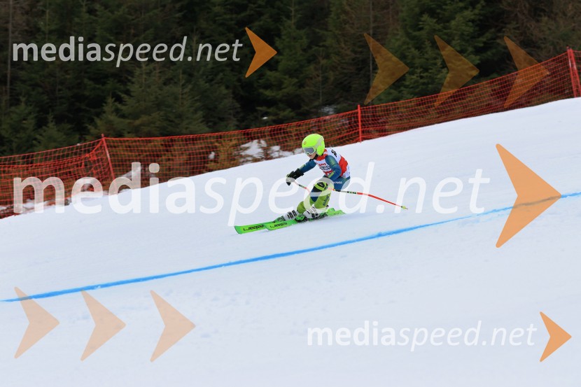 12. Mini pokal Vitranc, tekmovanje za otroke v smučanju