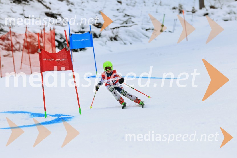 12. Mini pokal Vitranc, tekmovanje za otroke v smučanju
