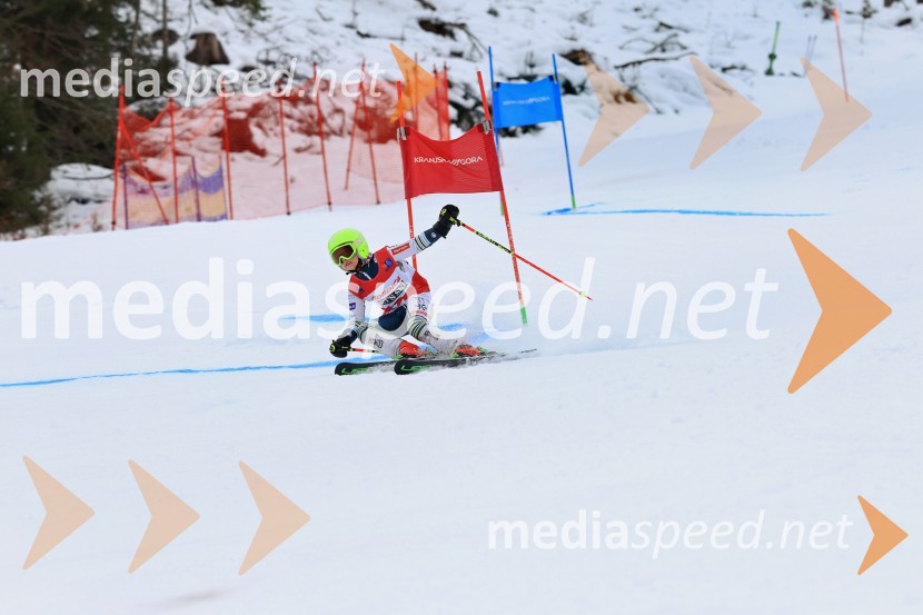 12. Mini pokal Vitranc, tekmovanje za otroke v smučanju