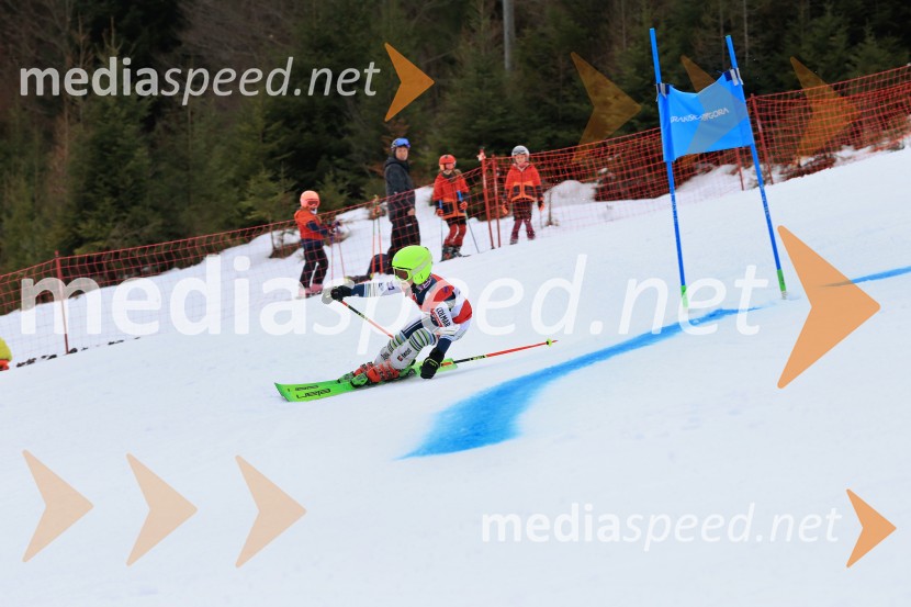12. Mini pokal Vitranc, tekmovanje za otroke v smučanju
