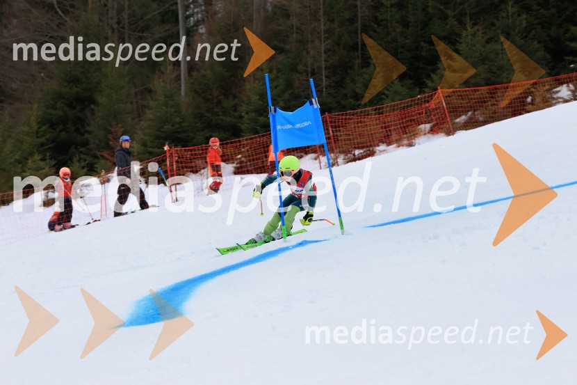 12. Mini pokal Vitranc, tekmovanje za otroke v smučanju