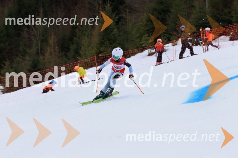 12. Mini pokal Vitranc, tekmovanje za otroke v smučanju