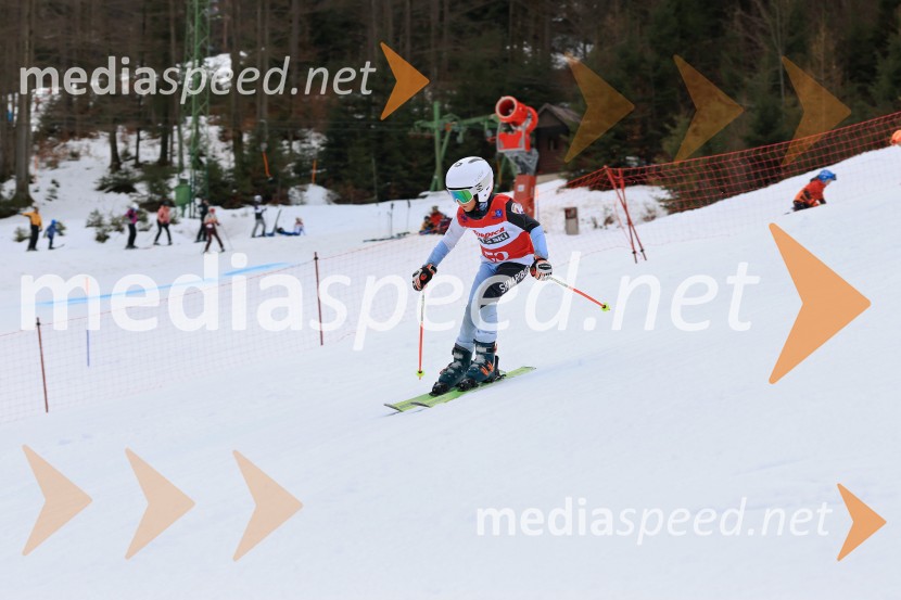 12. Mini pokal Vitranc, tekmovanje za otroke v smučanju