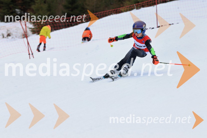 12. Mini pokal Vitranc, tekmovanje za otroke v smučanju