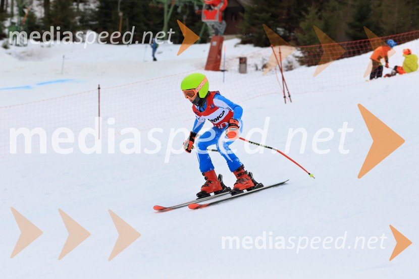 12. Mini pokal Vitranc, tekmovanje za otroke v smučanju