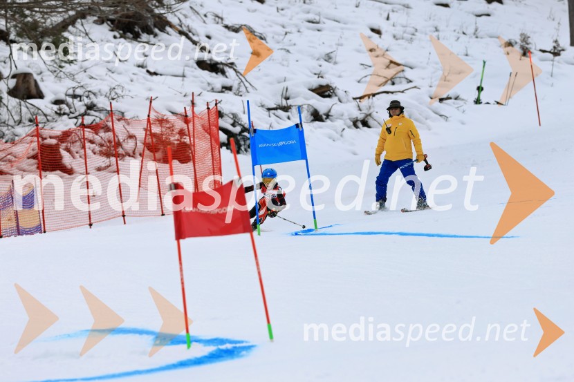 12. Mini pokal Vitranc, tekmovanje za otroke v smučanju