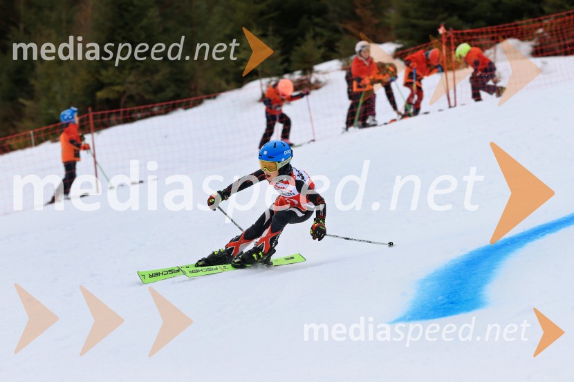 12. Mini pokal Vitranc, tekmovanje za otroke v smučanju