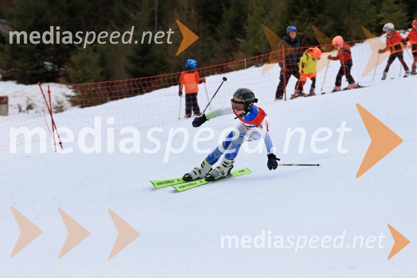 12. Mini pokal Vitranc, tekmovanje za otroke v smučanju