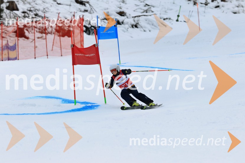 12. Mini pokal Vitranc, tekmovanje za otroke v smučanju