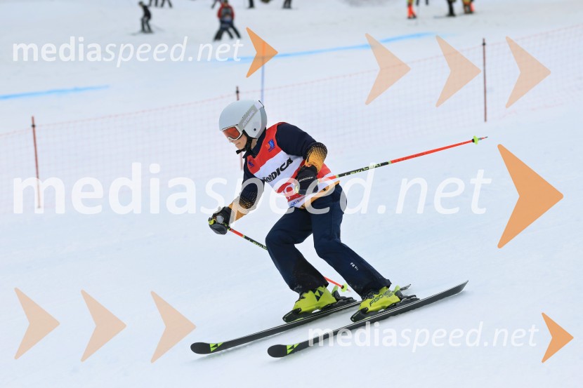 12. Mini pokal Vitranc, tekmovanje za otroke v smučanju
