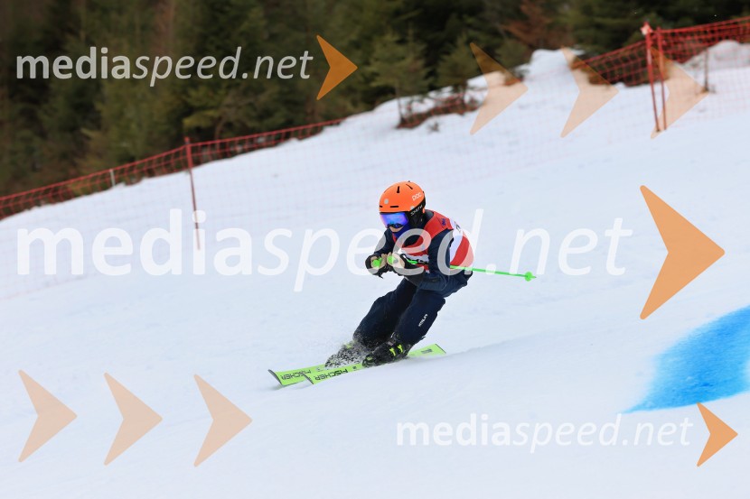 12. Mini pokal Vitranc, tekmovanje za otroke v smučanju