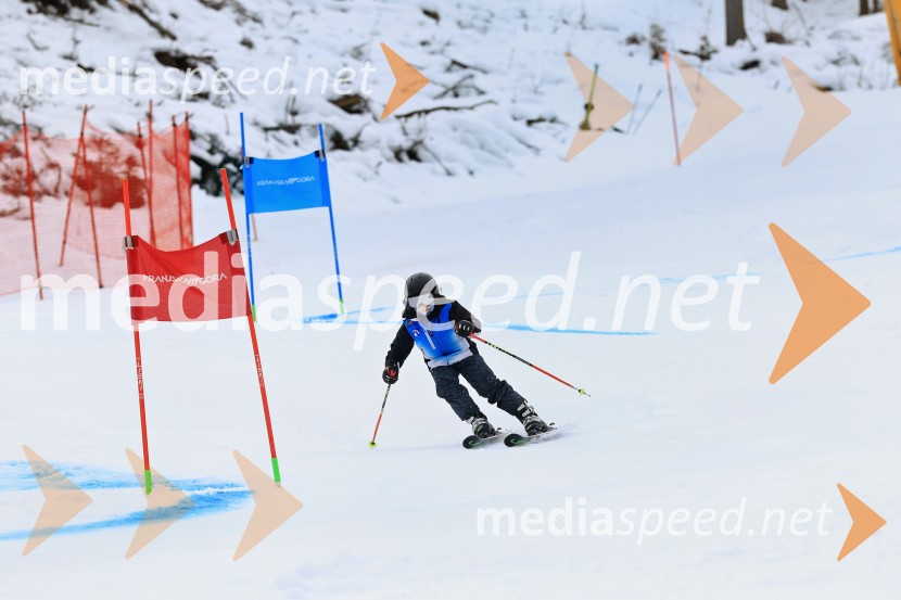 12. Mini pokal Vitranc, tekmovanje za otroke v smučanju