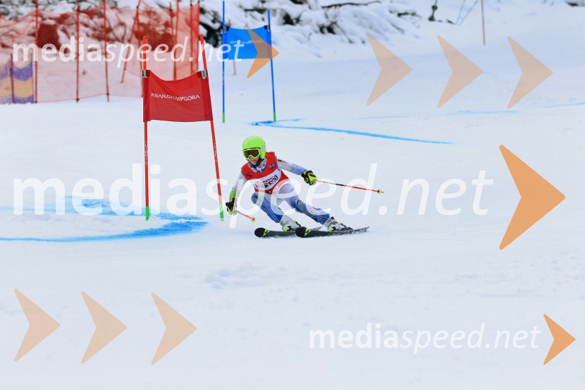 12. Mini pokal Vitranc, tekmovanje za otroke v smučanju
