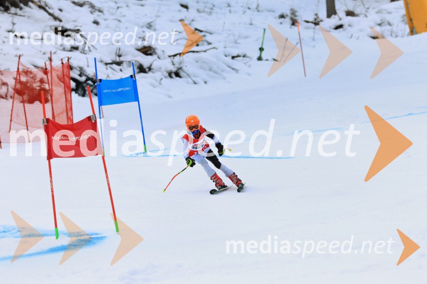 12. Mini pokal Vitranc, tekmovanje za otroke v smučanju