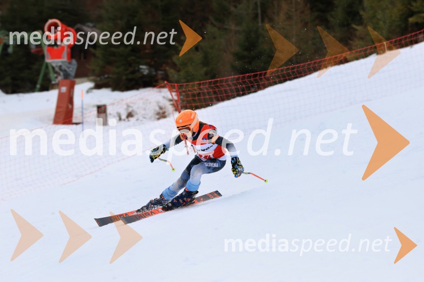 12. Mini pokal Vitranc, tekmovanje za otroke v smučanju