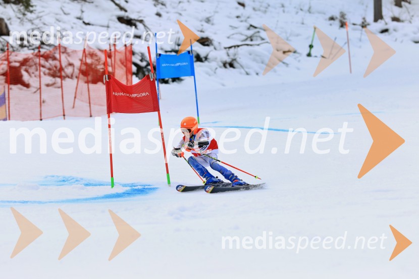 12. Mini pokal Vitranc, tekmovanje za otroke v smučanju