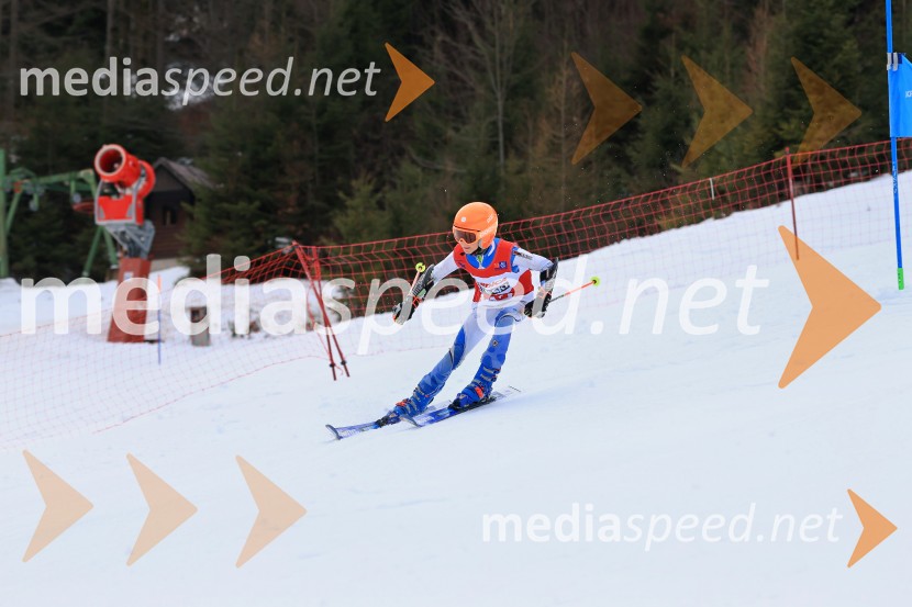 12. Mini pokal Vitranc, tekmovanje za otroke v smučanju