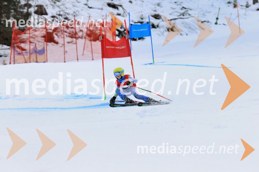 12. Mini pokal Vitranc, tekmovanje za otroke v smučanju