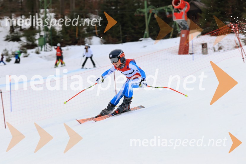 12. Mini pokal Vitranc, tekmovanje za otroke v smučanju
