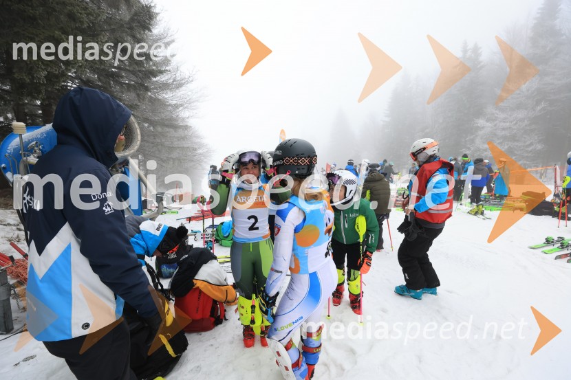 VN ARGETA  DP v slalomu U14 in U 16, v organizaciji SK Maribor