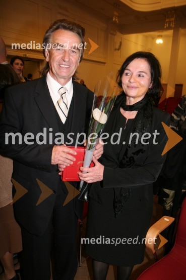 Valter Pristovnik, predsednik športnega društva Invalid Maribor in ŽNTK Finea Maribor ter prejemnik bronastega grba mesta Maribor in ...Podelitev priznanj Mestne občine Maribor za leto 2009 in razglasitev častnega občana