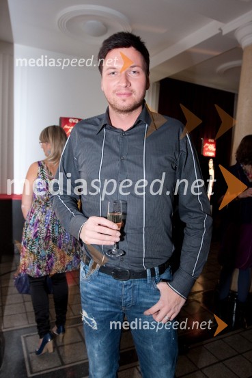 Robert Roškar, moderator na Radio 1Femme Fatale 2009