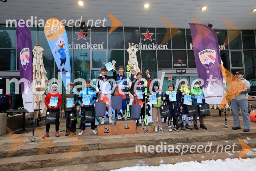 VN ARGETA  DP v slalomu U14 in U 16, podelitev nagrad najboljšim